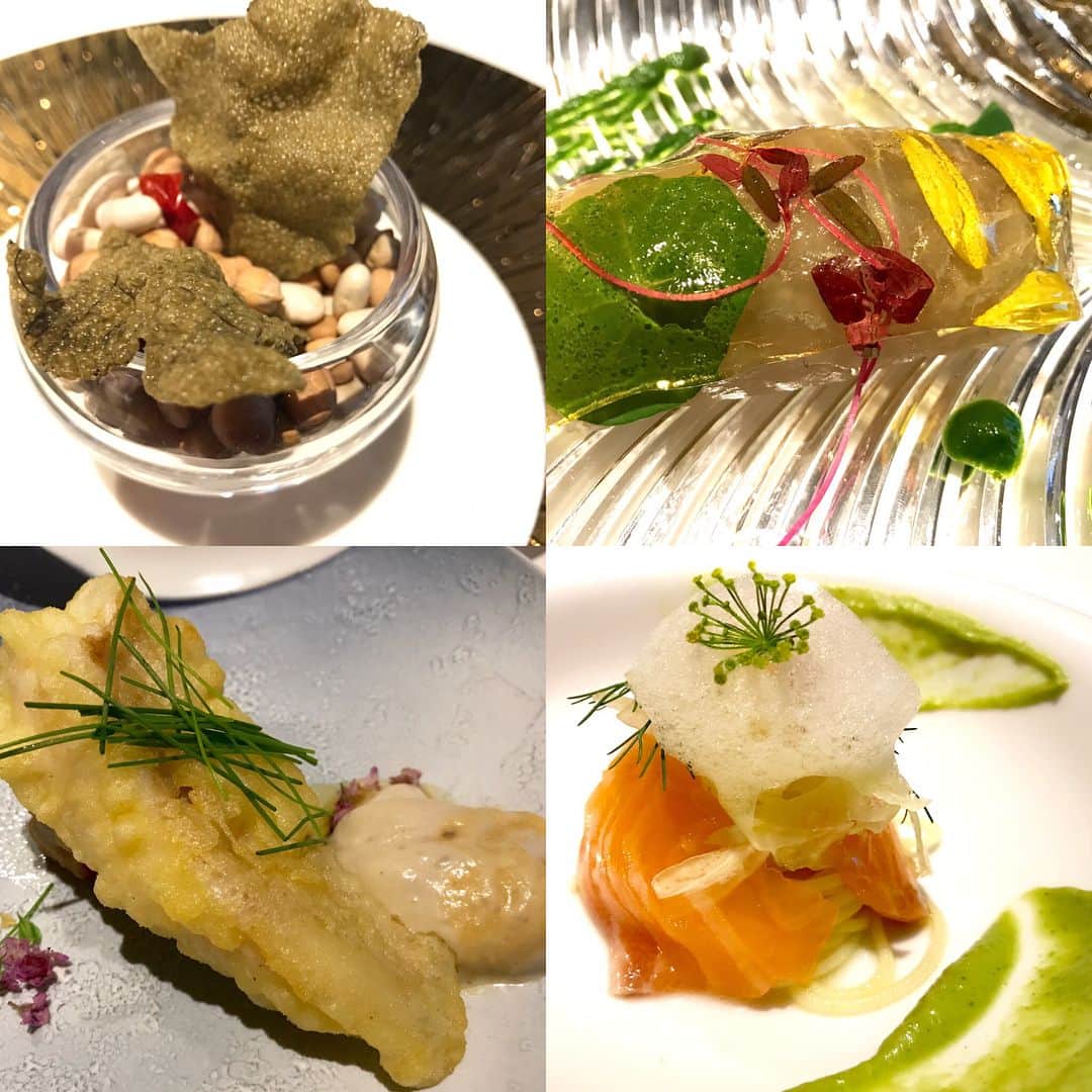 ガクイチ（学校市場）のインスタグラム：「『最後の一滴』を使った晩餐会、 最高に美味しかったです🍴 デザートまで魚醤を使ってるなんて(´⊙ω⊙`) いい経験をさせていただきましたー✨  #ガクイチ #最後の一滴 #新潟海洋高校 #能水商店 #晩餐会 #食事 #dinner #料理 #食事 #eat #高校生 #高校生開発商品」