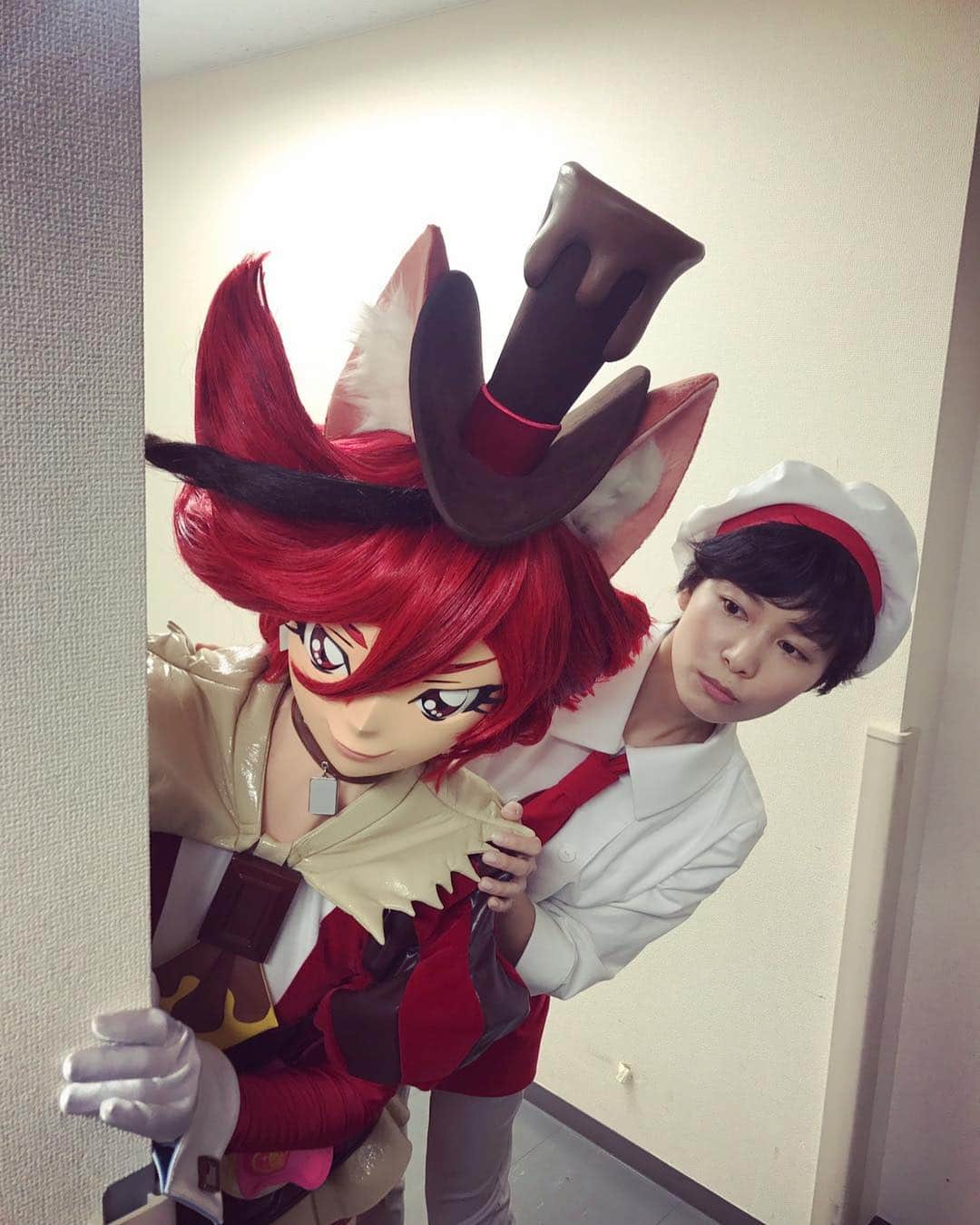 森なな子さんのインスタグラム写真 森なな子instagram 覗き見するショコラとわたし キラキラプリキュアアラモード 映画プリキュア キュアショコラ 剣城あきら 11月2日 時25分 Nanako M19