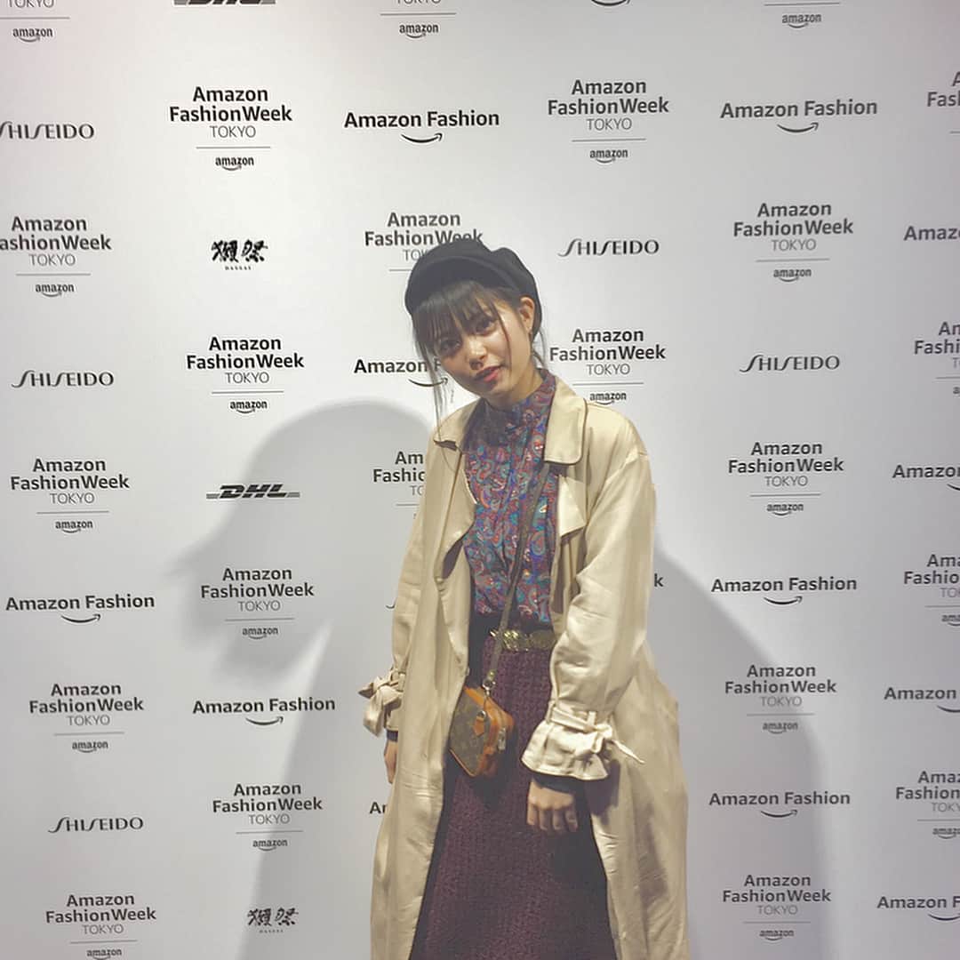 前田亜美さんのインスタグラム写真 - (前田亜美Instagram)「* * @amazonfwt  のショー観てきたーー👸🏻💗💭* * 最高にかっこよかった…♡♡♡* ✌︎(　˙-˙　)✌︎* * お世話になってる人に誘ってもらって一緒に🥀💭* * #jirawat @takarawongofficial  #TiTAT  #☝️😜 #逆再生動画  #4枚目 ブランドタグつけたよ #ami私服」10月19日 14時05分 - ami___maeda0601