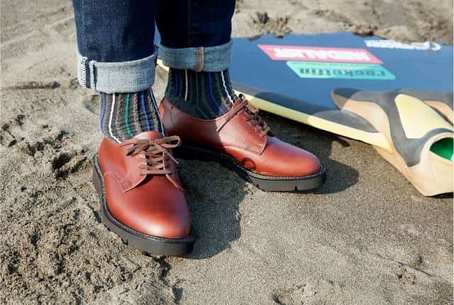 のインスタグラム：「☀️🌊🚶🏻‍♀️💓🏊🏻‍♀️☀️ 載ってます。 『HARUTA and PERSON in THE SPOTLIGHT』 →https://www.haruta-shoes.co.jp/aw2017interview/sp/index.html」