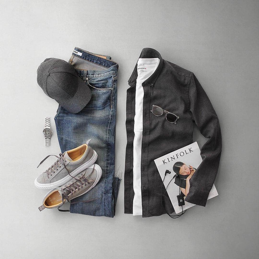 PFフライヤーズのインスタグラム：「#TSPF | Fall style cues from @thepacman82 feat. the Todd Snyder Rambler Lo.」