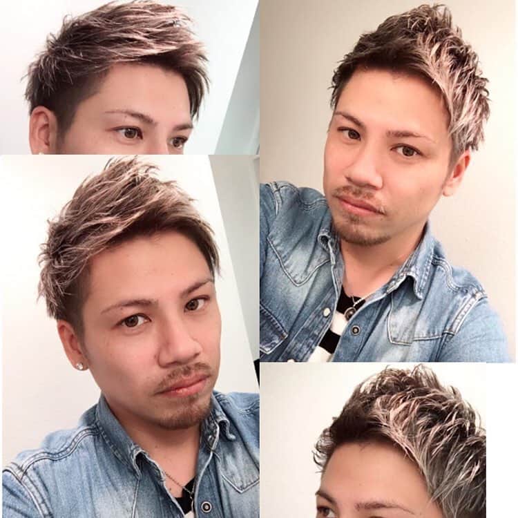 Hair Ismさんのインスタグラム写真 Hair Isminstagram メンズショートヘア ガンメッシュです 担当 Momomika0314 Ism 北千住 南青山 美容室 Menshair Highlights ショート メッシュ 10月21日 23時00分 Hair Ism