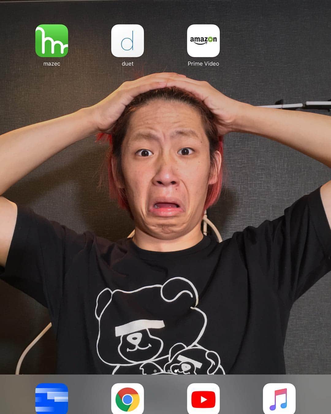 のインスタグラム：「ちなみにホーム画面も。 #ホーム画面」
