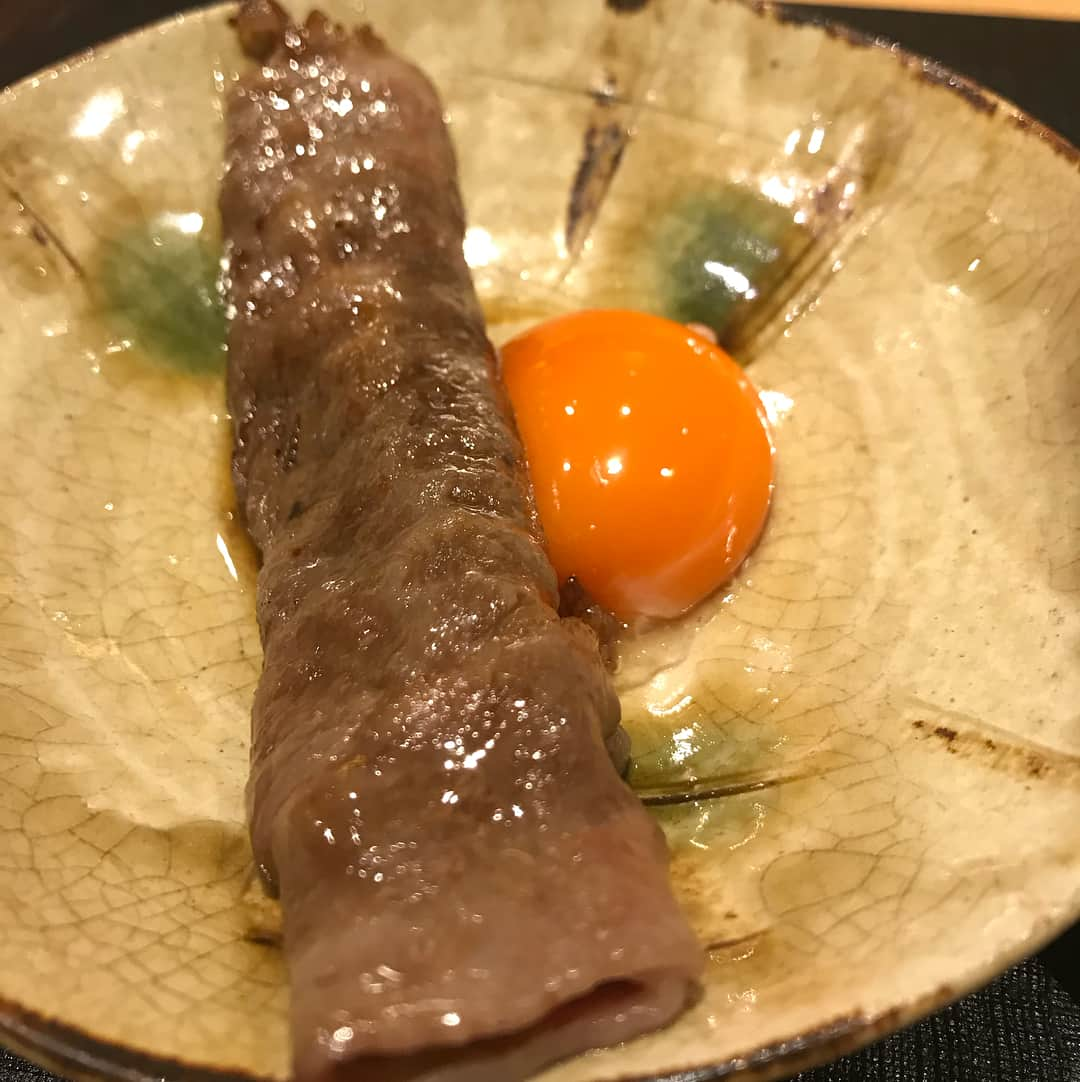 岸川聖也さんのインスタグラム写真 - (岸川聖也Instagram)「美味しい肉料理食べました😋 コースで全品美味しくて、大満足！ また行きたい店になりました！！ #おにく花柳 #肉割烹 #ミシュラン」10月24日 21時00分 - seiya_kishikawa