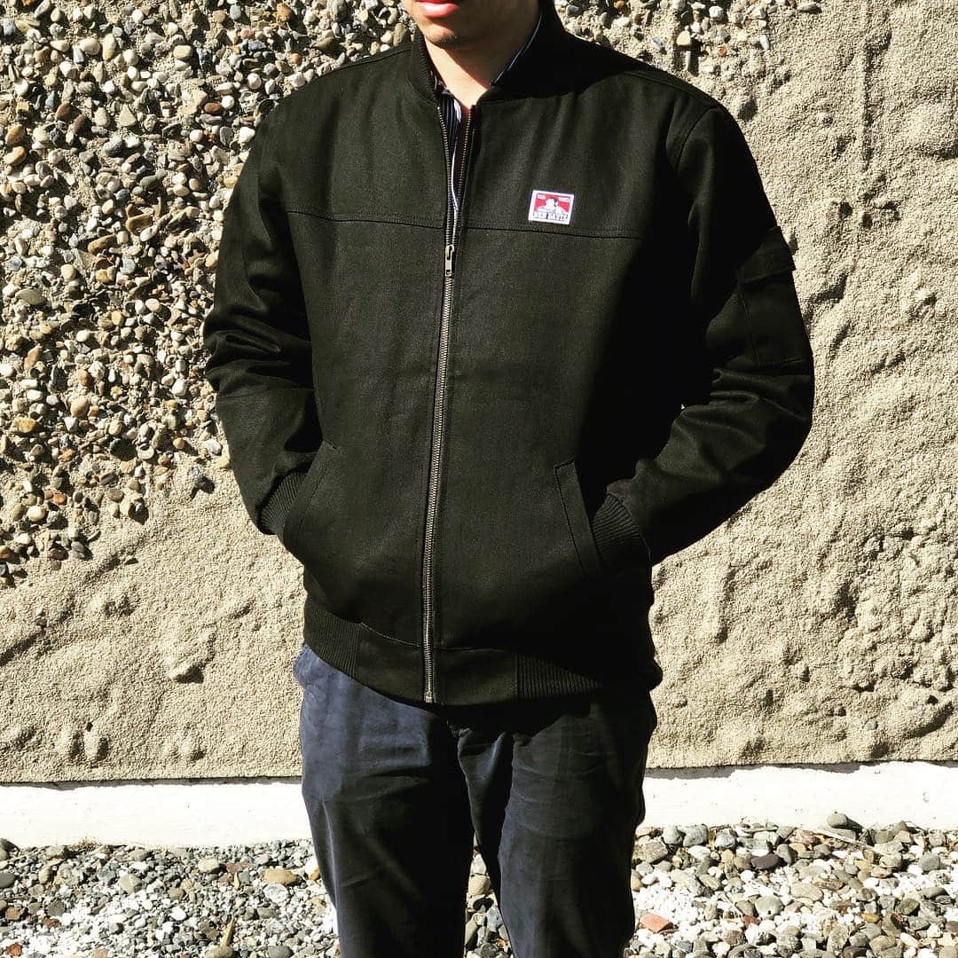 ベンデイビスのインスタグラム：「Brand new Bomber Jackets available tomorrow! Check out bendavis.com to order and for other colors. #bendavis #bendaviscompany #bendavisforpresident」