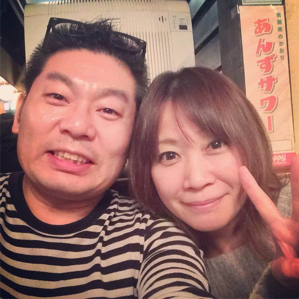 山本高広さんのインスタグラム写真 - (山本高広Instagram)「#仕事で #共演 #声優 #吹き替え #海外ドラマ #竹内順子 さんと #あんずサワー」10月27日 17時17分 - _yamamoto_takahiro_