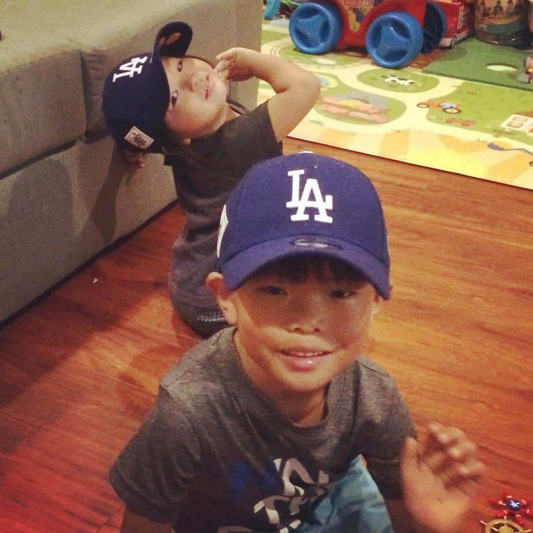 DANNY さんのインスタグラム写真 - (DANNY Instagram)「Go Dodgers!!! #worldseries #dodgers」10月28日 9時44分 - dannyim