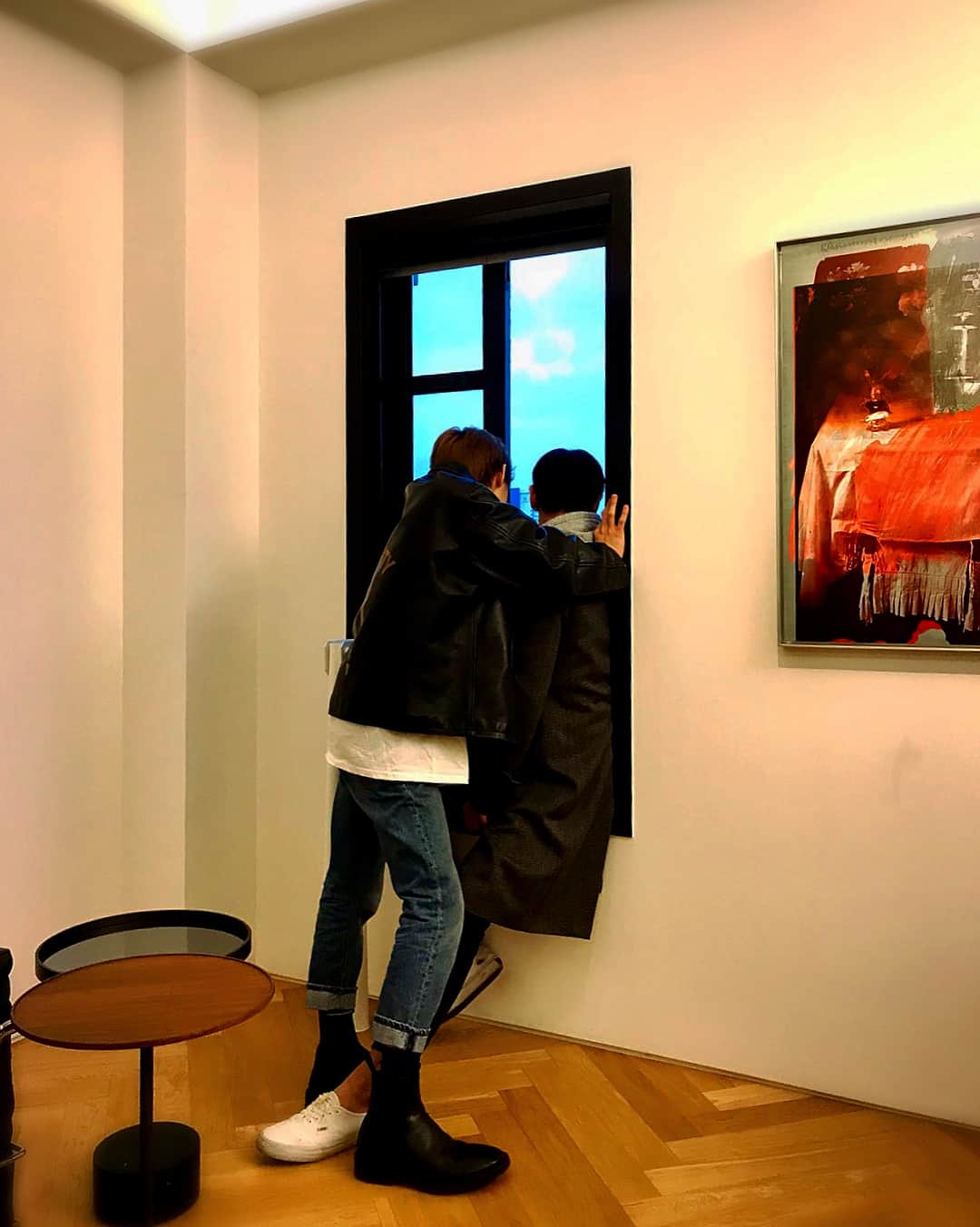G-DRAGONのインスタグラム：「👬❣️#브로맨스」