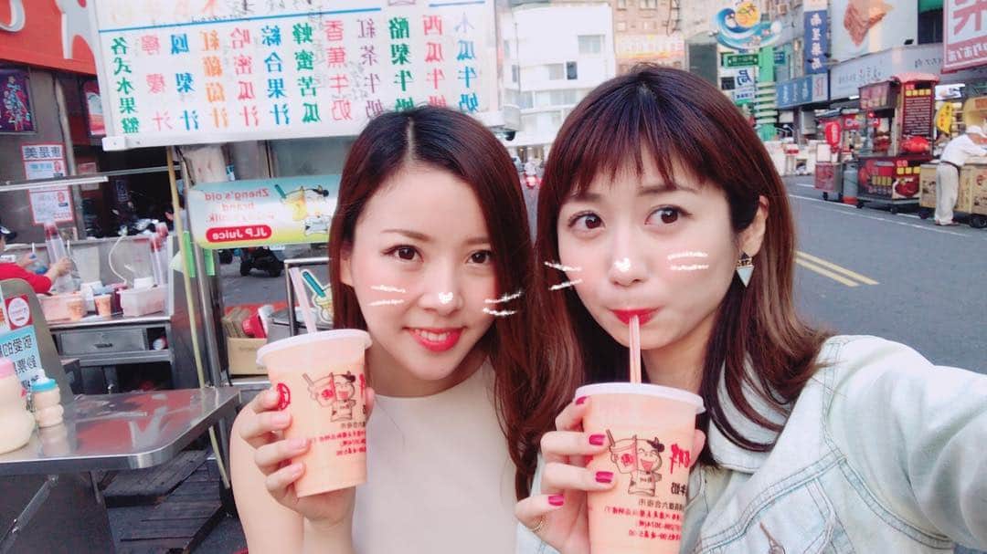 鈴原あいみのインスタグラム：「#taiwan #高雄 #kaoshiung #papaiya #夜市」