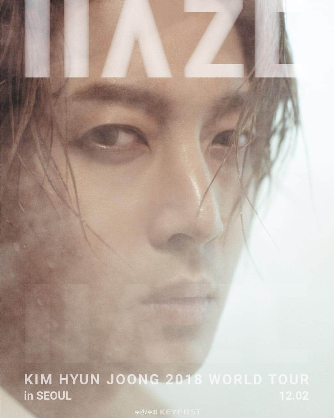 キム・ヒョンジュンさんのインスタグラム写真 - (キム・ヒョンジュンInstagram)「KIM HYUN JOONG 2018 WORLD TOUR "HAZE" MAIN POSTER  #KIMHYUNJOONG」11月24日 19時34分 - hyunjoong860606