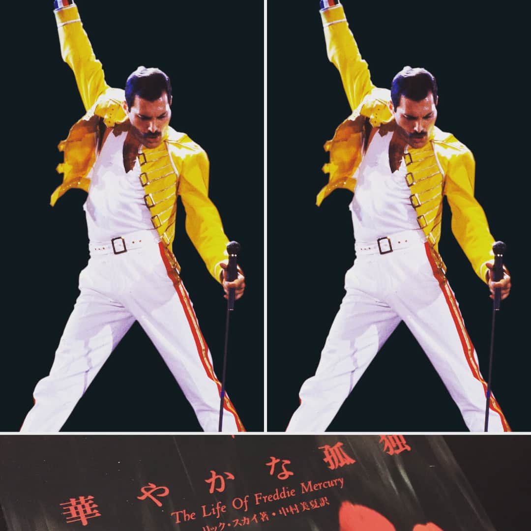 KiYOのインスタグラム：「The anniversary of #FreddieMercury's death. My respect for him grows as time goes by.. I'm sure he's my favorite till I die😌 . . It was my day off after such a loooong time! I hung out w/ my lol friend... I wonder why we got lost in #Osaka over n over again😂 Anyway, I'm relieved she looks fine! >< . . どうでもいいけど#どうぶつの森 やってる男子は俺の周りにおらんのか🙄 #anyonewelcome . . #kiyonomo」