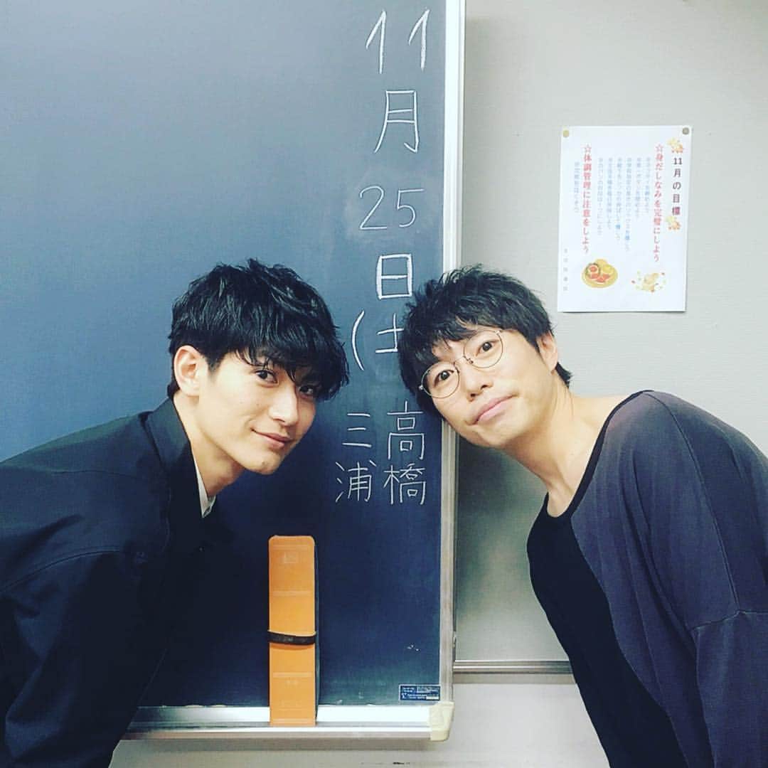 テレビ朝日「オトナ高校」のインスタグラム：「. オトナ高校スペシャルイベントAbemaTVにて生中継なう‼️ 我らがチェリートこと三浦春馬さんと、主題歌を手がける 高橋優さんのイベントが「AbemaSPECIAL2チャンネル」にて、リアルタイムで見られちゃいます☺️☺️☺️ 今夜放送の6話の秘話も⁉️ . #オトナ高校 #テレビ朝日 #AbemaTV #三浦春馬 #高橋優 #ルポルタージュ #コラボ #スペシャルトーク」