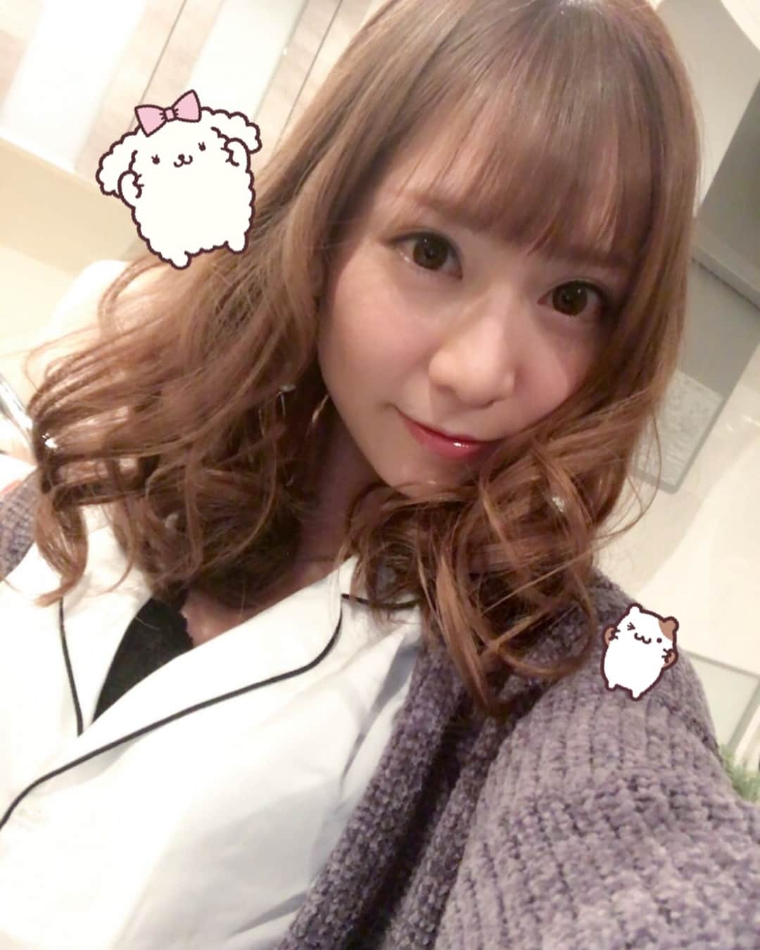 堀尾実咲のインスタグラム：「さむい季節は❄️ #おうちでーと」