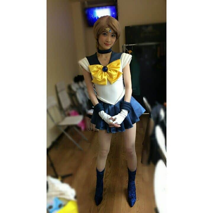 AYASAさんのインスタグラム写真 - (AYASAInstagram)「アニソンカバーナイト🎶(2017.11.23)のお衣装👗✨ 2回目公演ver.その② ・ ・ ・ #コスプレ  #セーラームーン  #セーラームーンcrystal  #ウラヌス  #セーラーウラヌス  #moonpride  #ももいろクローバーz  #アンコール #必死の早替え  #Ayasachannel  相変わらず#楽屋ごちゃごちゃしててごめんなさい」11月26日 3時01分 - ayasa_doya