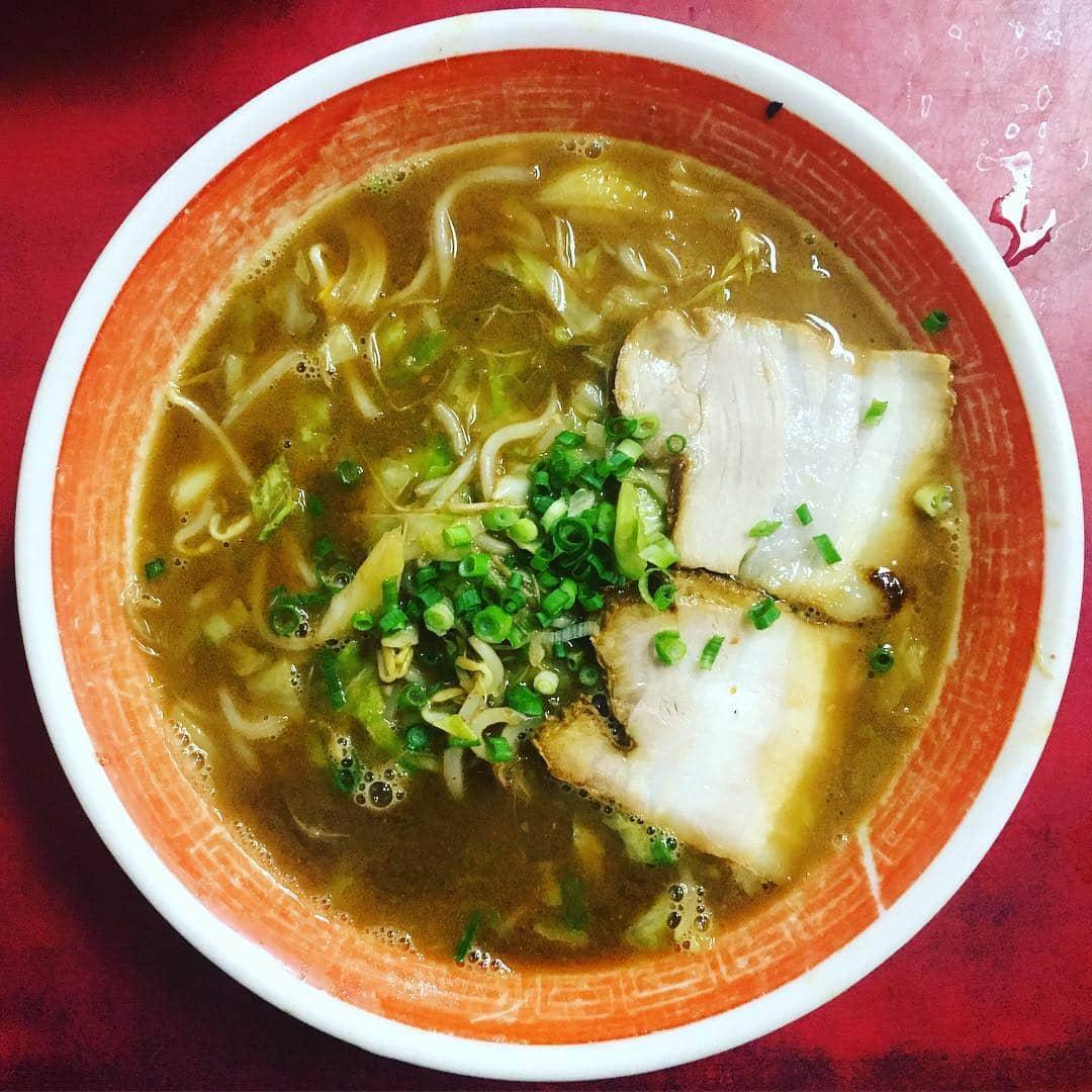 オカモト"MOBY"タクヤさんのインスタグラム写真 - (オカモト"MOBY"タクヤInstagram)「鹿児島「三養軒」みそラーメン。」11月26日 12時30分 - moby_scoobiedo