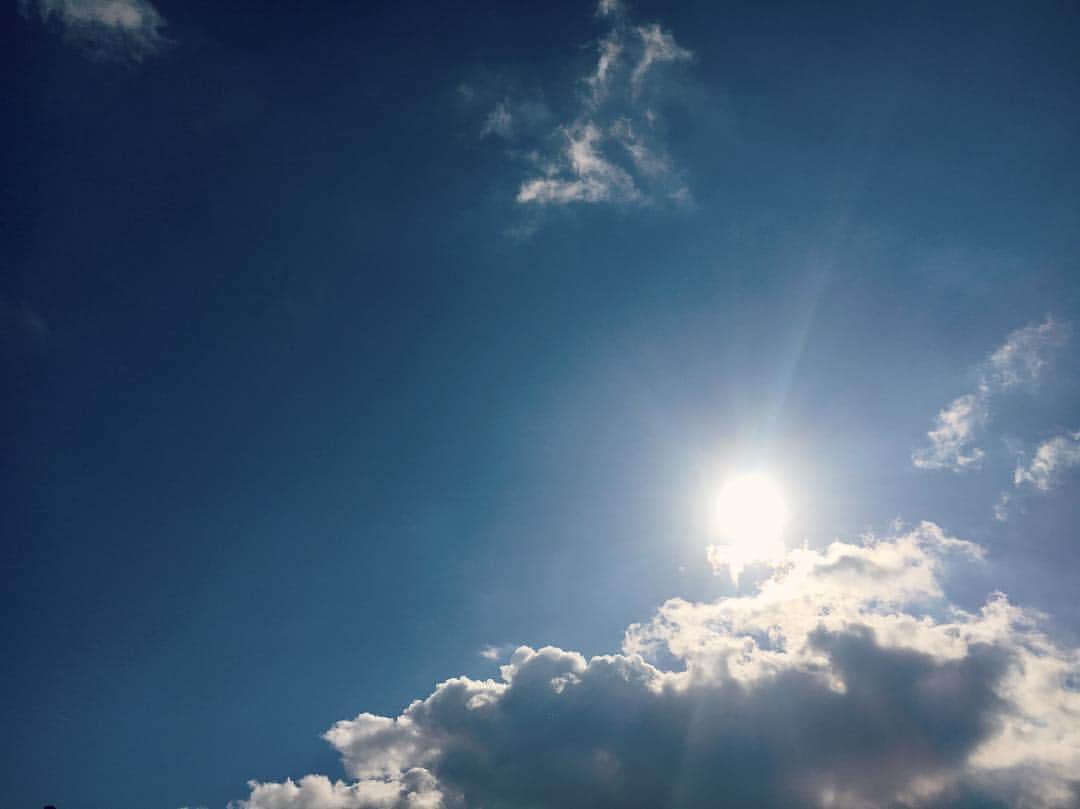高木友梨香のインスタグラム：「快晴！気持ちいい👼☀✨✨」