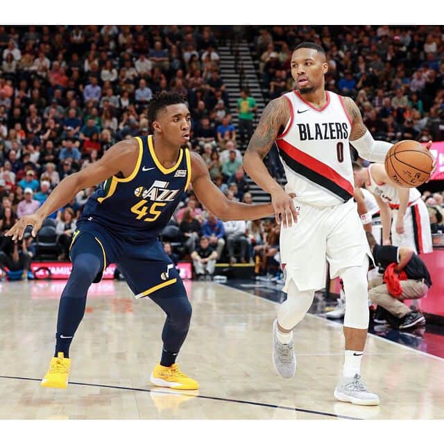 デイミアン・リラードのインスタグラム：「‪Shoutout to all my #teamadidas fam that have been wearing the #Dame4 this season. @adidashoops #YKWTII ⌚️ ///‬」