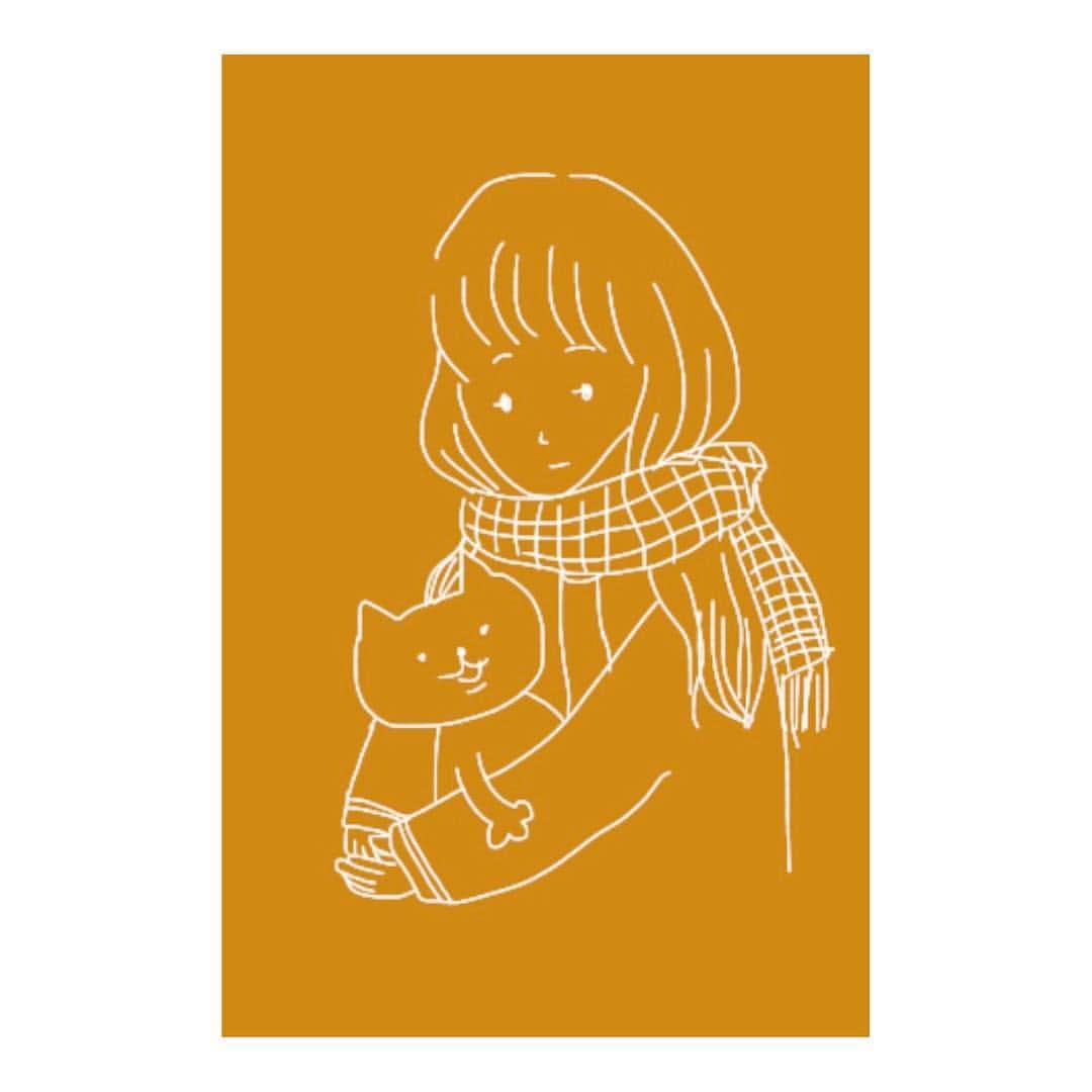 深川麻衣 さんのインスタグラム写真 - (深川麻衣 Instagram)「からし色も好きです。 #フカ絵」11月4日 12時10分 - fukagawamai.official