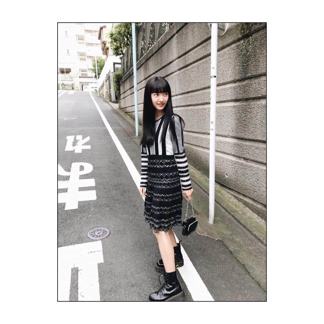 粟津麻依さんのインスタグラム写真 - (粟津麻依Instagram)「髪の毛を染めました❤︎ 我が家のクローゼットに何着かあるmameのワンピースですが、その中でもお気に入りの一着。」11月4日 21時05分 - awatsumai