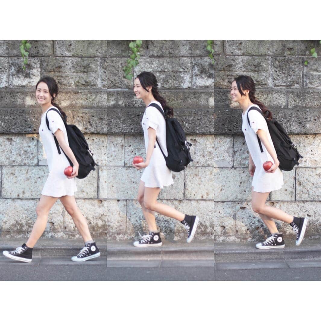 筒井萌子のインスタグラム：「* てくてく👟💕明日も楽しもう✨ ドキドキなオーディションあるけど楽しむ💭 #モデル #女優 #model #actress #ピンク #筒井萌子 #撮影 #shooting #instagood #instalike #作品撮り  #irving #converse #スニーカー #スニーカー女子 #コンバース #ヘアアレンジ #ヘアセット  #merry #美容院 #渋谷 #りんごがーる #りんご #撮影 #followme #instalike #instacute #instagood」