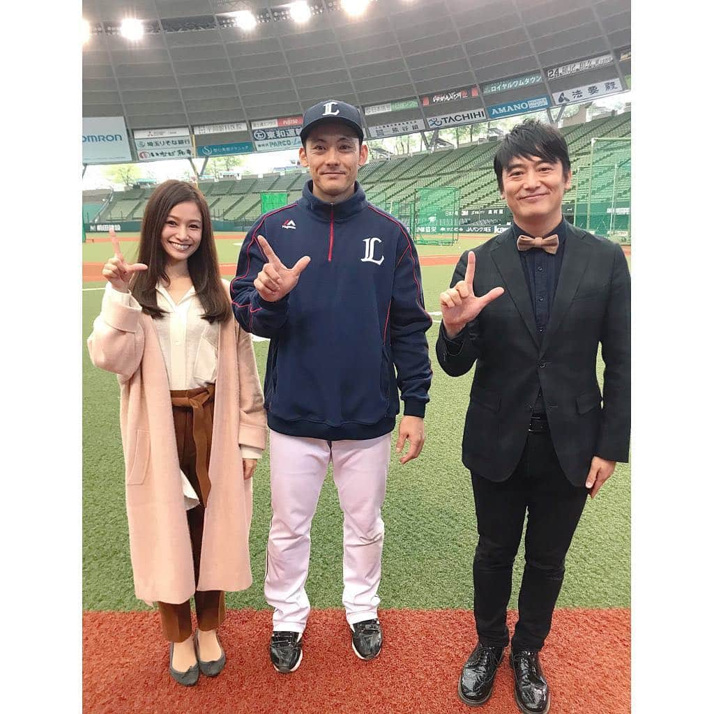 青木英李さんのインスタグラム写真 - (青木英李Instagram)「お知らせ遅くなってしまいもう始まっていますが…今夜22:00〜はテレ玉#ライオンズチャンネル です⚾️ ・ 今週は、今シーズン何度もサヨナラのシーンで球場を沸かせてくれたベテラン#栗山巧 選手のインタビュー♫さらに#岡本洋介 投手のインタビューもありますっ ・ お時間合う方、是非ご覧下さい🤗 ・ ・ #テレ玉  #プロ野球  #埼玉西武ライオンズ  #メットライフドームドーム」11月6日 22時26分 - eriaoki_official