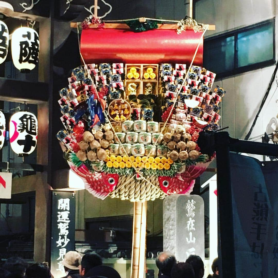 Norito Sugimoriさんのインスタグラム写真 - (Norito SugimoriInstagram)「初めての酉の市。今年は酉の日が3回くる。」11月6日 19時50分 - noritt5