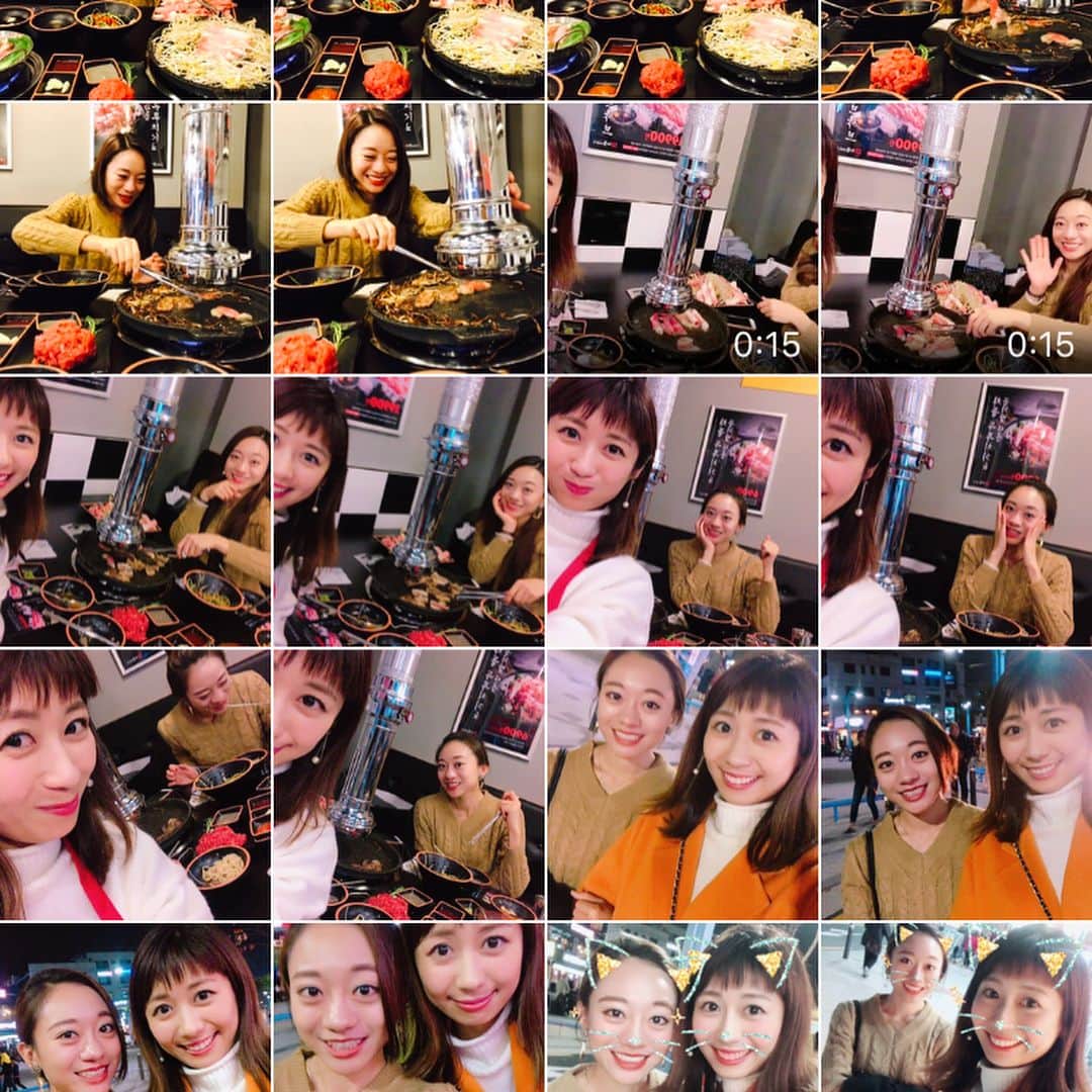 鈴原あいみのインスタグラム：「#longtimenosee #❤️ #Hongdae #korea #friend #studyabroad」
