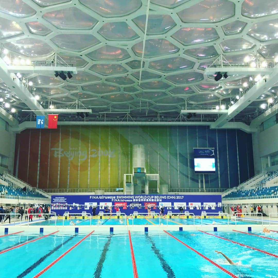 のインスタグラム：「It’s been a while since 2008 beijing Olympic!! I was 18yo...and 5th place.  2008北京五輪以来に来ました！ 当時18歳…たくさんの思い出がある初の五輪の舞台。悔しい思いたくさんしたな… いろんな感情が戻ってくる。  明後日からW杯シリーズスタート！良い滑り出しが出来るように頑張ります!!」