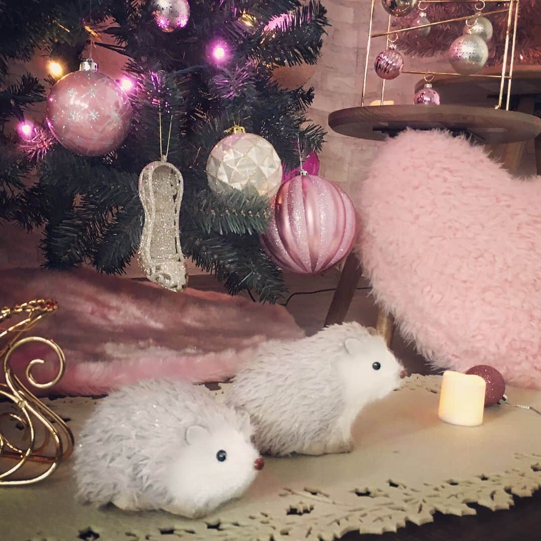 「お、ねだん以上。」ニトリ公式アカウントさんのインスタグラム写真 - (「お、ねだん以上。」ニトリ公式アカウントInstagram)「今年はクリスマスもとびきりロマンチックにしてみませんか？ Pinkシリーズのオフショットをご紹介。 ピンクとゴールドのキラキラに、動物やドロップ型のモチーフをアクセントに加えているのがポイントです。 . ■アイテム例 オーナメント　ファーハリネズミ　伏せ[商品コード: 8640787]555円 ツリーオーナメント4個セット PINK トナカイ[商品コード: 8611472]462円 LEDライト100球(ピンクゴールド)[商品コード: 8620793]3,695円 ナチュラルリース ホワイトピンク[商品コード: 8630199]1,195円 . ※価格はすべて税別です。 ※一部の店舗、通販サイトにて展示や在庫がない場合がございます。 ※季節品のため、完売や在庫限りとなる場合がございます。 . #ニトリのクリスマス#HappyCristmas #Xmas #クリスマスツリー #🎄 #mynitor#HappyWinter #ニトリ #NITORI #homedecor #instahome」11月8日 18時40分 - nitori_official