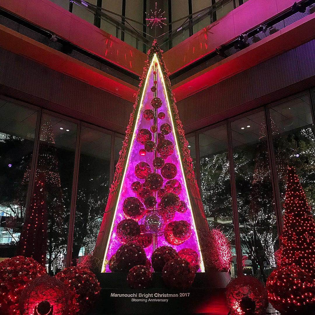 ニコライ・バーグマン・フラワーズ＆デザインさんのインスタグラム写真 - (ニコライ・バーグマン・フラワーズ＆デザインInstagram)「私の過去最大のクリスマスツリーです。丸ビルマルキューブにぜひお越しください！！New record, 11 meter tall christmas tree installation at Marunouchi Bright Christmas 2017 #bloominganniversary #丸の内クリスマス #丸の内イルミネーション #nicolaibergmann  #ニコライバーグマン」11月9日 19時25分 - nicolaibergmann