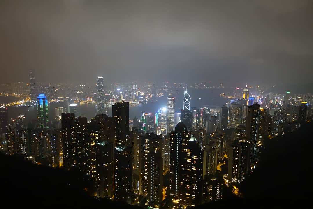 白雪のインスタグラム：「香港初上陸🙋🏻🇭🇰 Hello Hong Kong ❤️ #hongkong #victoriapeak #chinesefood #飲茶 #本格中華 #travel #travelgram」