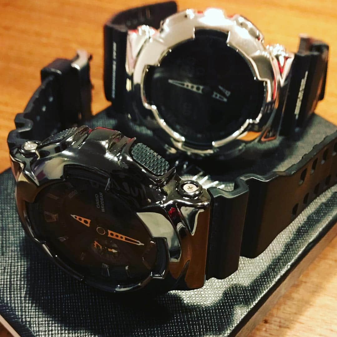 山下健二郎さんのインスタグラム写真 - (山下健二郎Instagram)「G-SHOCKのベゼルを変更！👍✨✨ ブラックメッキとシルバーメッキ！！🙌✨✨」11月27日 16時10分 - 3jsb_kenjiro_official