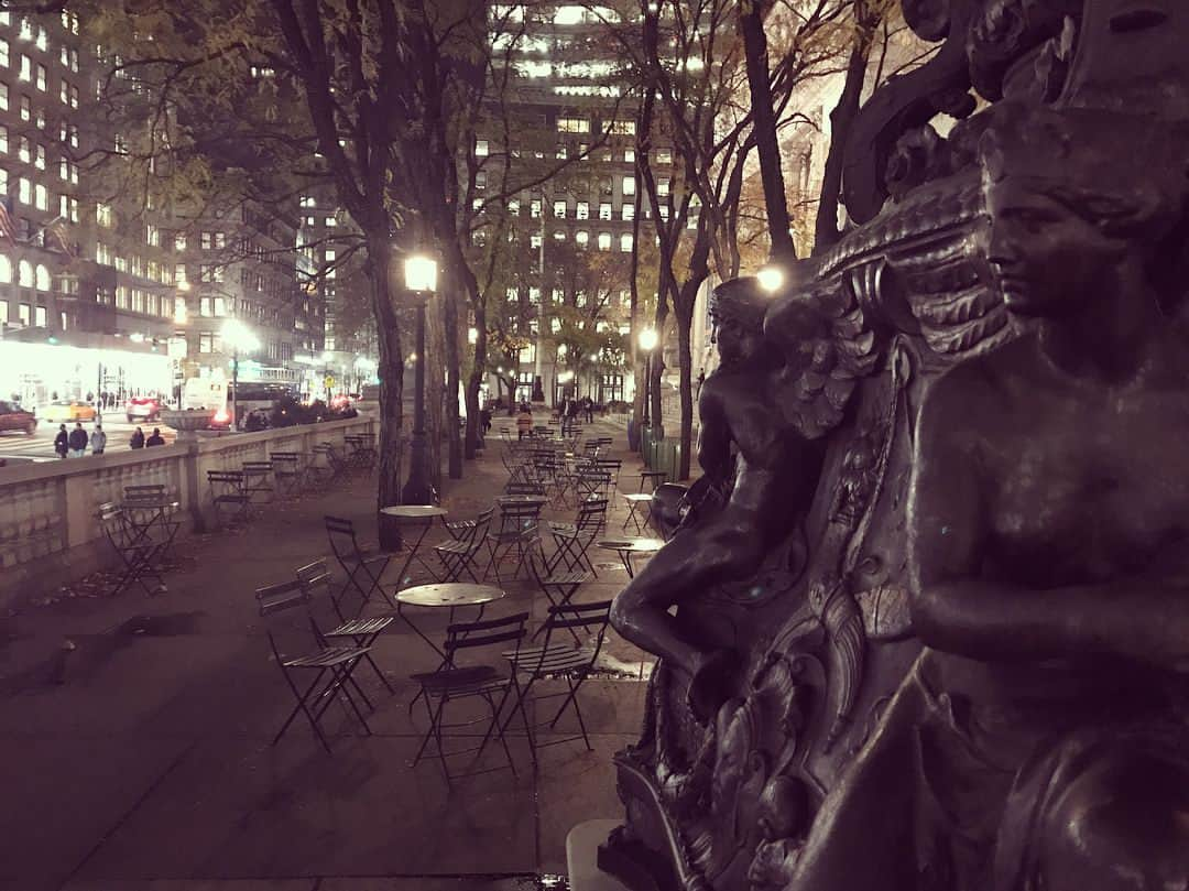 綾部祐二さんのインスタグラム写真 - (綾部祐二Instagram)「Bryant Park now.」11月14日 10時56分 - yujiayabe