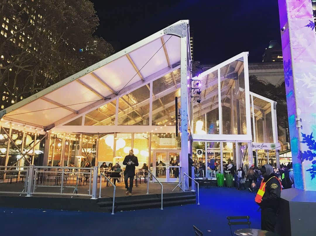 綾部祐二さんのインスタグラム写真 - (綾部祐二Instagram)「Bryant Park now.」11月14日 10時56分 - yujiayabe