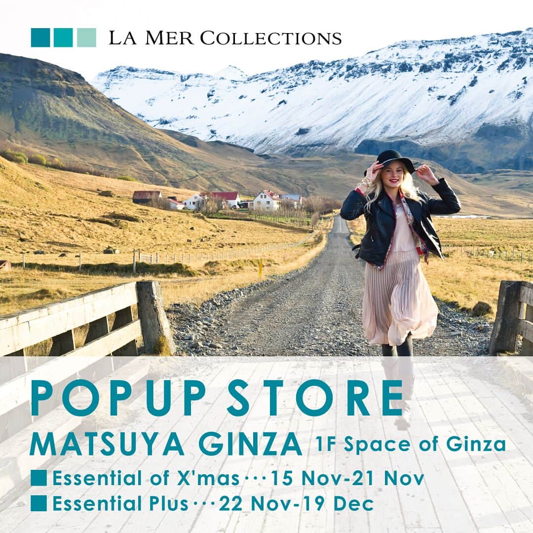 LA MER COLLECTIONS JAPANのインスタグラム：「【期間限定ストアOPEN】 . 11/22(wed)~12/19(tue)までの期間 松屋銀座本店 1階「エッセンスプラス」に、ラメールコレクションズの期間限定ストアがOPEN中です！  初出店を記念して松屋限定ブレスレットセットを発売！15セットだけの限定発売なので、ぜひお早目に足をお運びください！  #エッセンスオブクリスマス2017 #松屋銀座 #手元くら部 #自分にご褒美 #ginza #銀座 #買い物 #ショッピング #ラメールコレクションズ #lamercollections #ラメール #watch #時計 #三重巻き #新作 #new #colorful #la #fashion #shopping #期間限定」