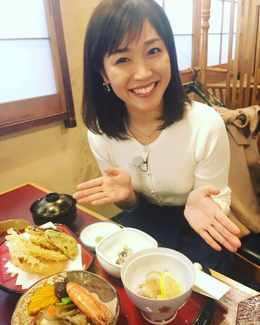 佐藤美樹さんのインスタグラム写真 - (佐藤美樹Instagram)「仕事で美味しいものが食べられてシアワセ(*´꒳`*)ついつい食べすぎてしまいますね。#ロケ #撮影 #食リポ #日本料理 #仕事 #体験 #リポーター #フリーアナウンサー #女子アナ #ランチ #すでに #4食目 #佐藤美樹」11月14日 19時50分 - satomiki0224