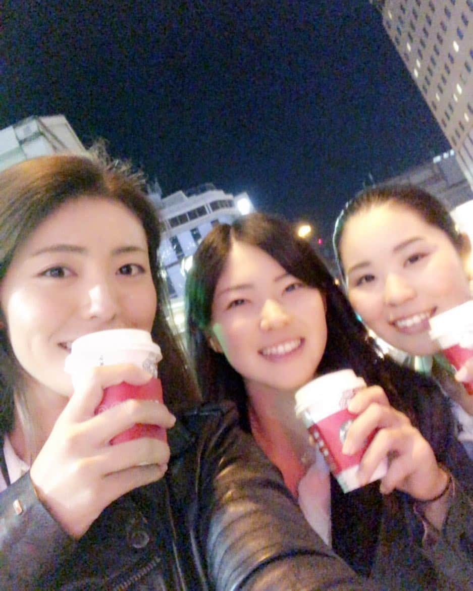 渡邉彩香のインスタグラム：「同級生💓今週も頑張りましょう💪」