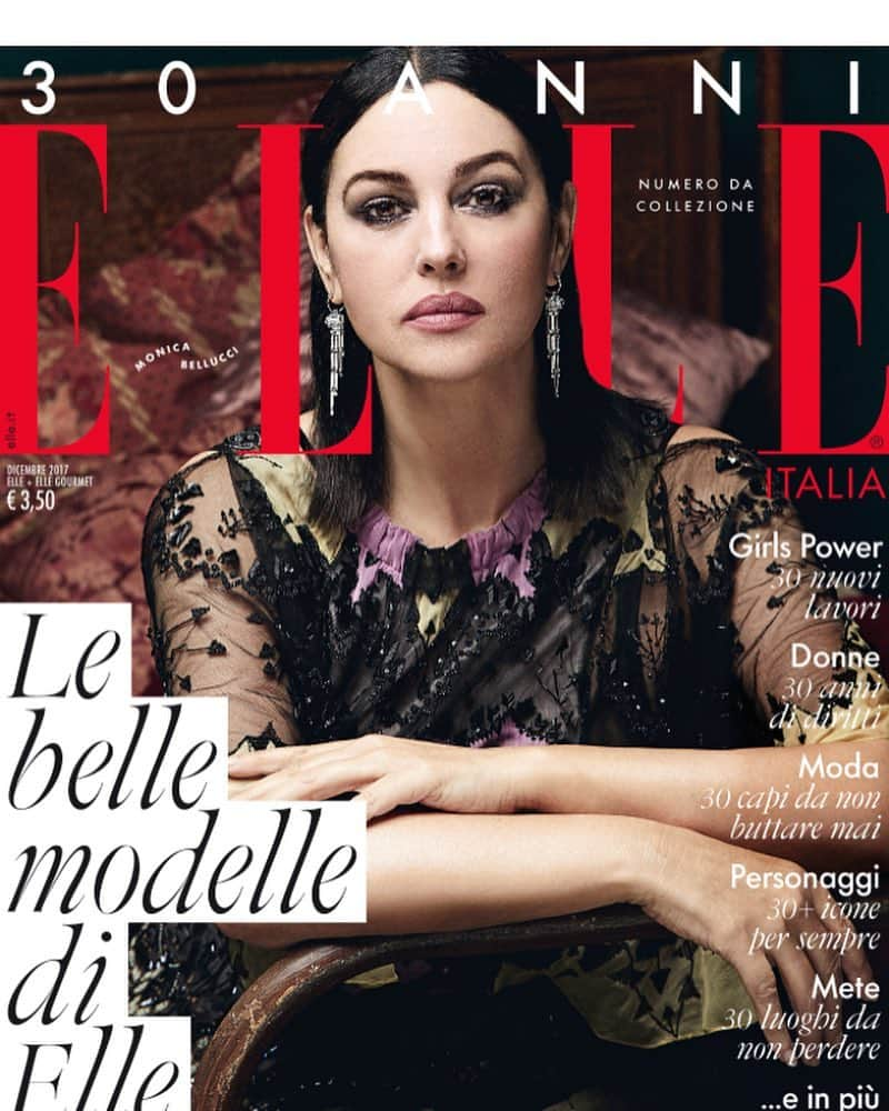 モニカ・ベルッチさんのインスタグラム写真 - (モニカ・ベルッチInstagram)「❤Cover Story and retrospective for the 30th Anniversary of @elle_italia  this week. Photo by @fabrizioferriofficial  Dress @maisonvalentino  Jewelry @cartier  Hair @johnnollet Mua @letiziacarnevale  #monicabellucci#coverstory#elleitalia#30anni#photography#fabrizioferri#dress#valentino#jewelry#cartier#cartierdiamond#моникабелуччи#cartierdiamonds」11月15日 20時56分 - monicabellucciofficiel