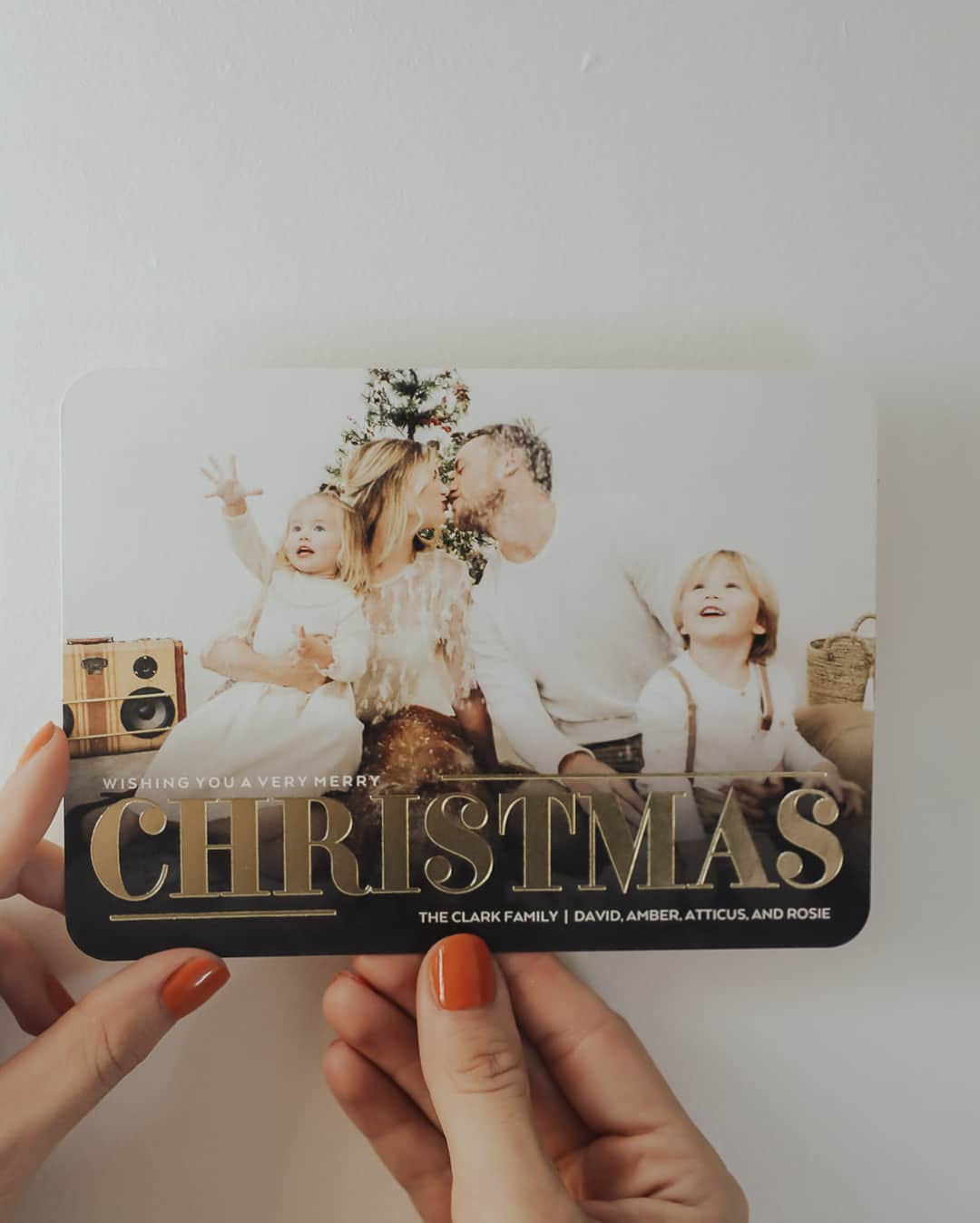 Amber Fillerup Clarkさんのインスタグラム写真 - (Amber Fillerup ClarkInstagram)「I got our Christmas cards back from @shutterfly. It was such an easy process to design them and I just love how they turned out. The gold foil is gorgeous! 😍 I am having a little trouble deciding which one I should send out to friends and family. So, I need your help! Swipe through the images and vote for which one is your favorite in the comments. Option one, two, or three?! #shutterfly #ad」11月16日 3時33分 - amberfillerup