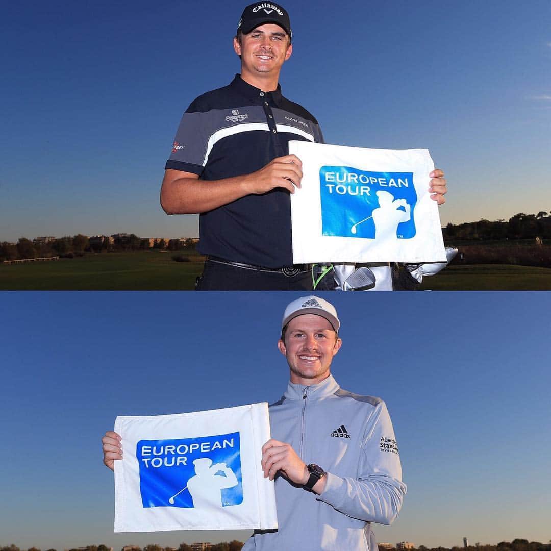 ナイル・ホーランのインスタグラム：「Woke up to the best news . Two of our @modestgolfofficial boys @chrisbez07 and @connorsyme have beaten the Everest that is  Q school and are now @europeantour players . I’m so proud of you both gents. You work extremely hard and are top men .」