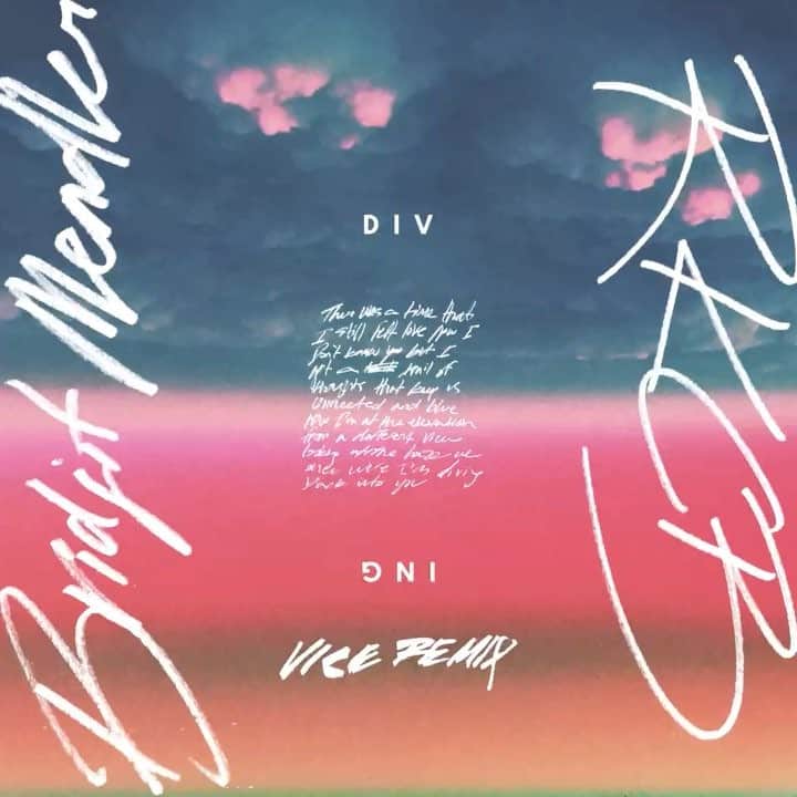 ブリジット・メンドラーのインスタグラム：「new remix of Diving is out!! @djvice gave this song an entirely different spin, very creative, and very much a jam @RKCBmusic #diving」