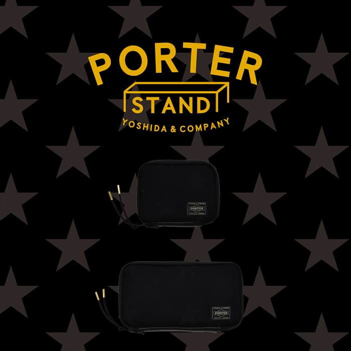 PORTER STANDさんのインスタグラム写真 - (PORTER STANDInstagram)「PORTER STANDオリジナル「STATES」を発売します。  ジャカード織りのオリジナル生地を使用し、カバンからウォレットまで揃えたPORTER STAND オリジナル「STATES（ステイツ）」が登場です。  黒一色のコットン素材に星柄をジャカード織りによって表現しました。印象的な星柄は光の角度や見方によって浮かび上がるような表情を演出します。 ファスナーの引手にはナイロンコードを配し、ポイントとしてゴールドのアグレットがカバン全体のアクセントになっています。  発売日：11月18日（土）  シリーズ名の「STATES」は、アメリカ国旗で「州（STATE）」を意味する50の星のレイアウトをモチーフに、アイテムを象徴する星を並べたことから名付けました。  こちらのアイテムは、PORTER STAND品川駅店・東京駅店のみの限定発売です。 是非この機会に店頭でお手に取ってご覧ください。  ヘルメットバッグ　￥24,000(税別) デイパック　￥23,000(税別) ウエストバッグ　￥22,000(税別) ショルダーバッグ　￥20,000(税別) ロングウォレット　￥12,000(税別) ウォレット　￥10,000(税別)  We will be releasing PORTER STAND ORIGINAL “STATES”. PORTER STAND ORIGINAL “STATES” – A series using our original jacquard weave fabric will be released composed of a full line up of bags and wallets.  A pattern of stars are expressed by a jacquard weave using black cotton. You are able to enjoy a starry night with stars twinkling depending on the angle. The gold aglets applied on the ends of the nylon cord zip pulls are the design accents of this series.  Release Date: November 18th (Sat)  The series name “STATES” comes from the American Flag composed of 50 stars symbolizing the 50 “STATES” of America.  This item is exclusively available at PORTER STAND SHINAGAWA STATION and TOKYO STATION. Please take a close look at them in store.  HELMET BAG　￥24,000(+ tax) DAY PACK　￥23,000(+ tax) WAIST BAG　￥22,000(+ tax) SHOULDER BAG　￥20,000(+ tax) LONG WALLET　￥12,000(+ tax) WALLET　￥10,000(+ tax)  #yoshidakaban #porter #luggagelabel #吉田カバン #ポーター #porteryoshida #porterflagshipstore #porterstand #kurachikabyporter #madeinjapan #japan #instagood #instalike #instabag #shinagawa #tokyo #station #states #exclusive」11月17日 23時24分 - porter_stand