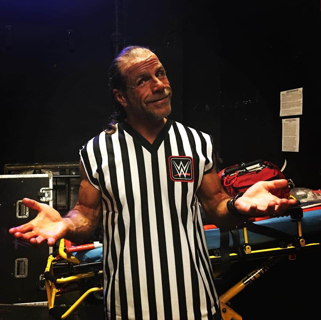 WWEさんのインスタグラム写真 - (WWEInstagram)「Anything can happen when Shawn Michaels is the special guest referee! @adamcolepro takes on @dmcintyrewwe in #NXTSanAntonio, NEXT!」11月18日 12時45分 - wwe