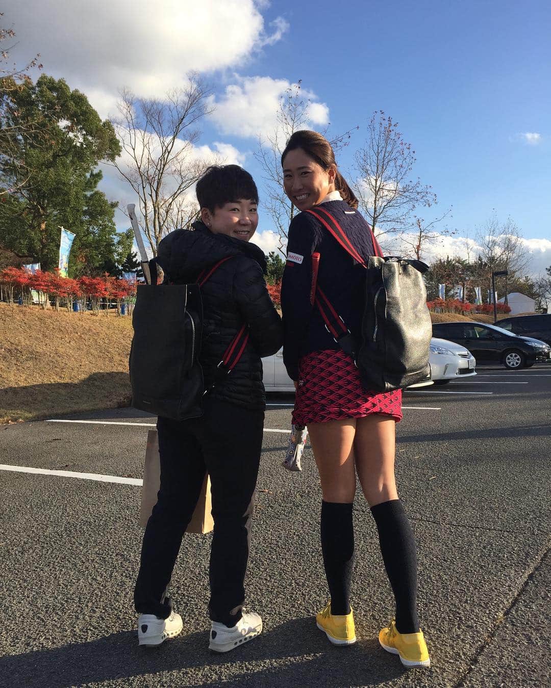のインスタグラム：「ジエさんと同じリュック📸😊😍」