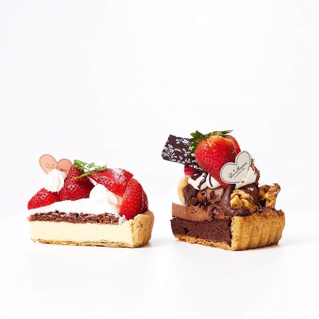 ルミネ公式のインスタグラム：「ホリデー気分を盛り上げるのは、大粒いちごのケーキ！ [ #LUMINEMAGAZINE ] #lumine #ルミネ #ルミネ池袋 #ラメゾン #ラメゾンアンソレイユターブル #lamaison #タルト #ケーキ #いちご #生チョコ #チョコレート #いちごのタルト #いちごと生チョコレートのタルト #tart #cake #strawberry #chocolate #sweets #instasweets #food #instafood #yummy #follow #followme #フォロー http://magazine.lumine.ne.jp/?p=73174」