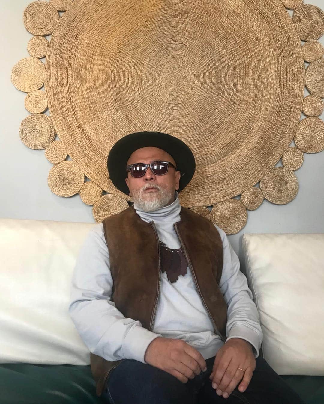 NAISSANCE MOUTON VEST ネサーンス 着用少Schott NYCメリノムートン