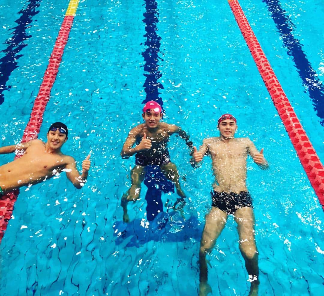 瀬戸大也さんのインスタグラム写真 - (瀬戸大也Instagram)「レースばっかりだったからトレーニングがきついです。2日間だけ日本大学の伊藤晃平くんが練習参加しに来てくれました^ ^また一緒にトレーニングできたらいいね✌️ #swimming #JISS #roadtotokyo2020」11月22日 17時18分 - daiya_seto