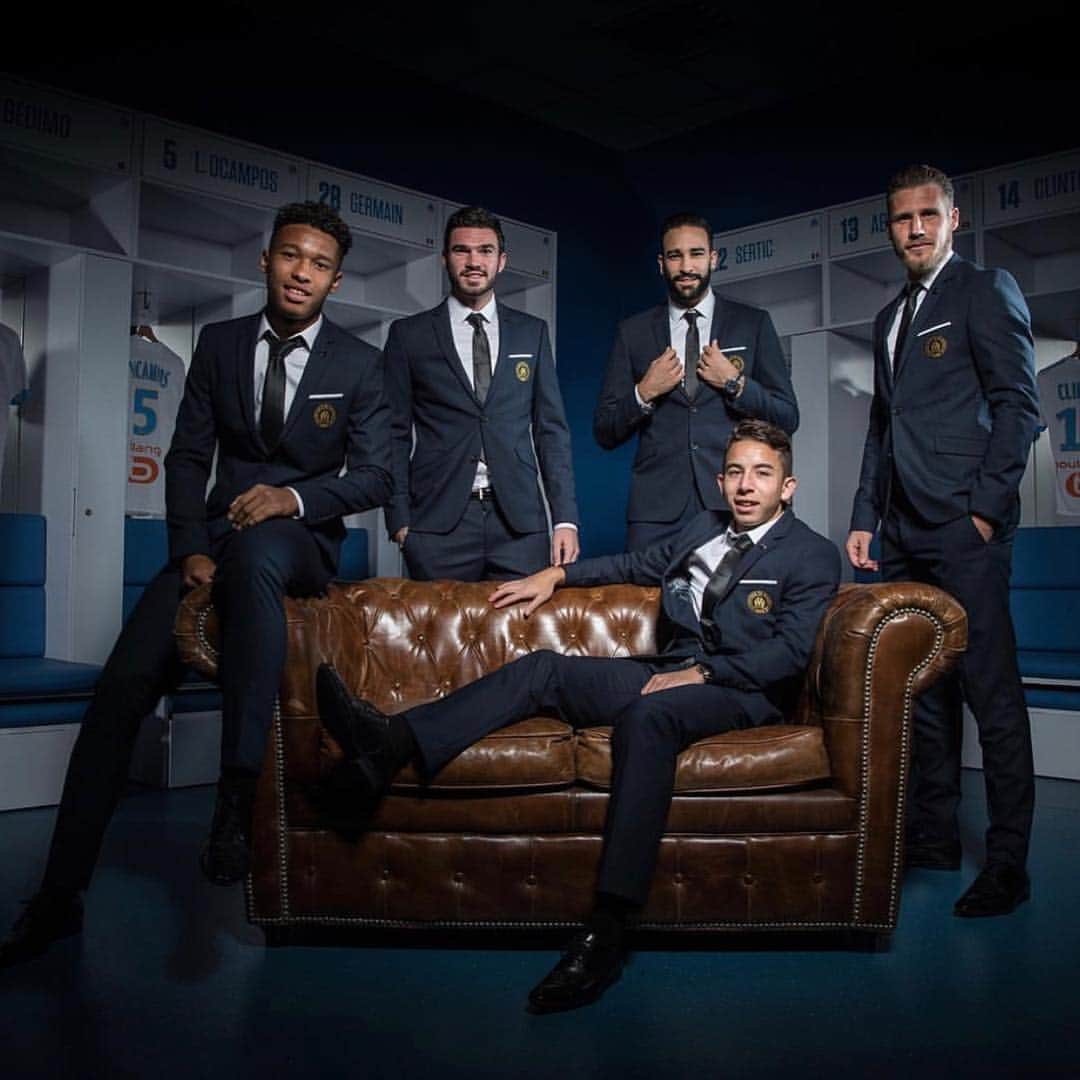 グレゴリー・セルティッチのインスタグラム：「🔥👔 @olympiquedemarseille #olympiquedemarseille #teamom」
