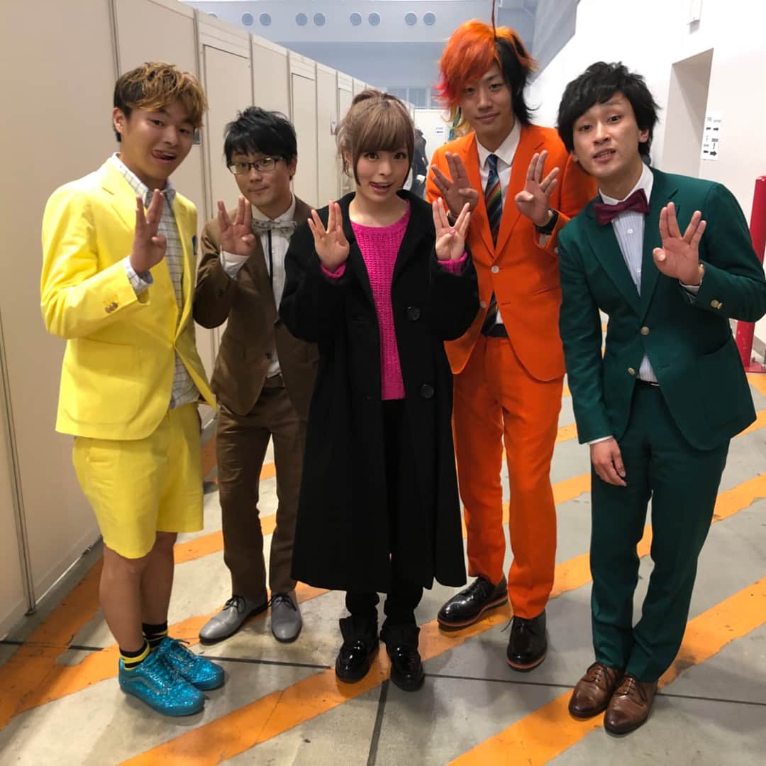 としみつのインスタグラム：「Thank you YTFF!!!!!!! 素敵なアーティスト達と。  #きゃりーぱみゅぱみゅ #登美丘高校ダンス部」