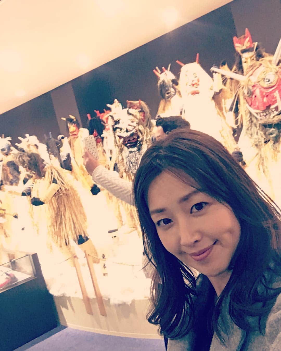 笛木優子のインスタグラム：「👹ナマハゲだいすき😍 明日 12月20日(水)19：00～19：54 BSTBS 「発見！にっぽんの旅～出羽の伝統と美味を求めて  前川泰行さんと、秋田と山形を旅しました(≧∀≦)」